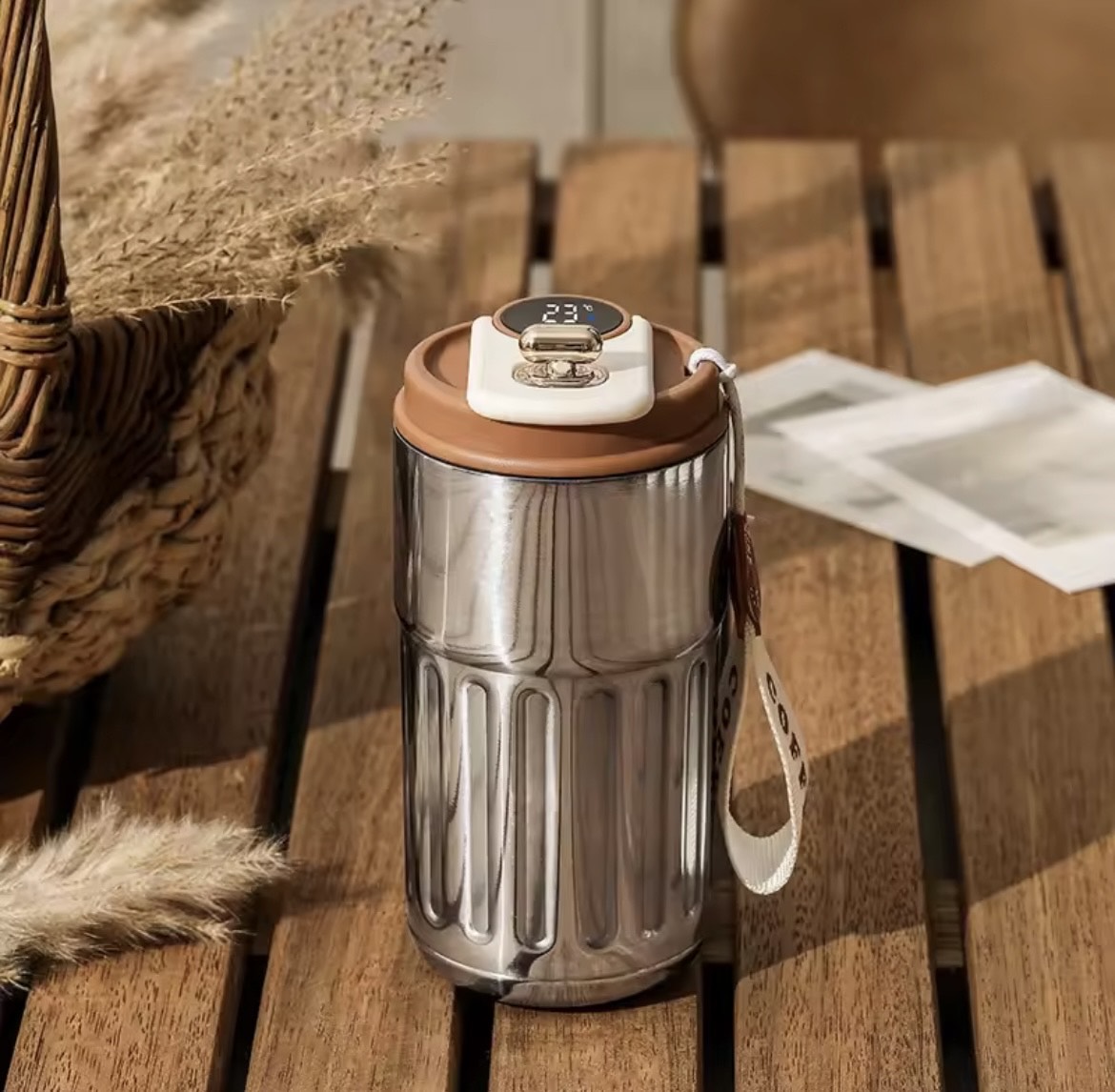 Thermos Mug WITH LED Display – Classic Edition