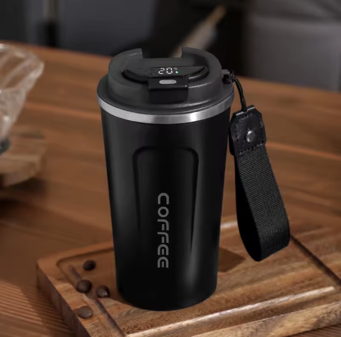 THERMOS MUG WITH LED DISPLAY – Sport edition