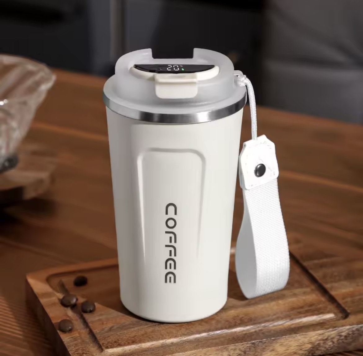 THERMOS MUG WITH LED DISPLAY – Sport edition